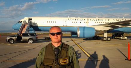 Portrait of seasoned law enforcement agent Don Potter in professional attire.