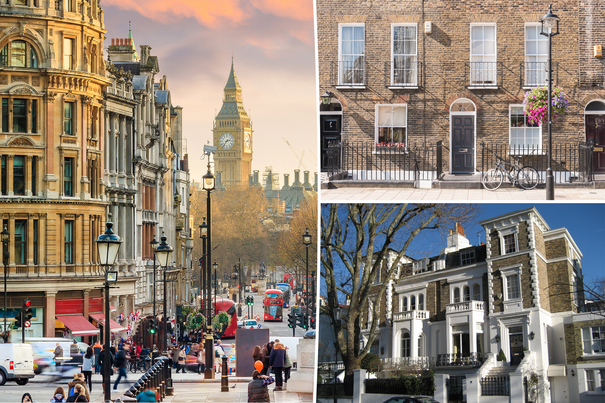 London housing market decline amidst remote work boom in UK capital.