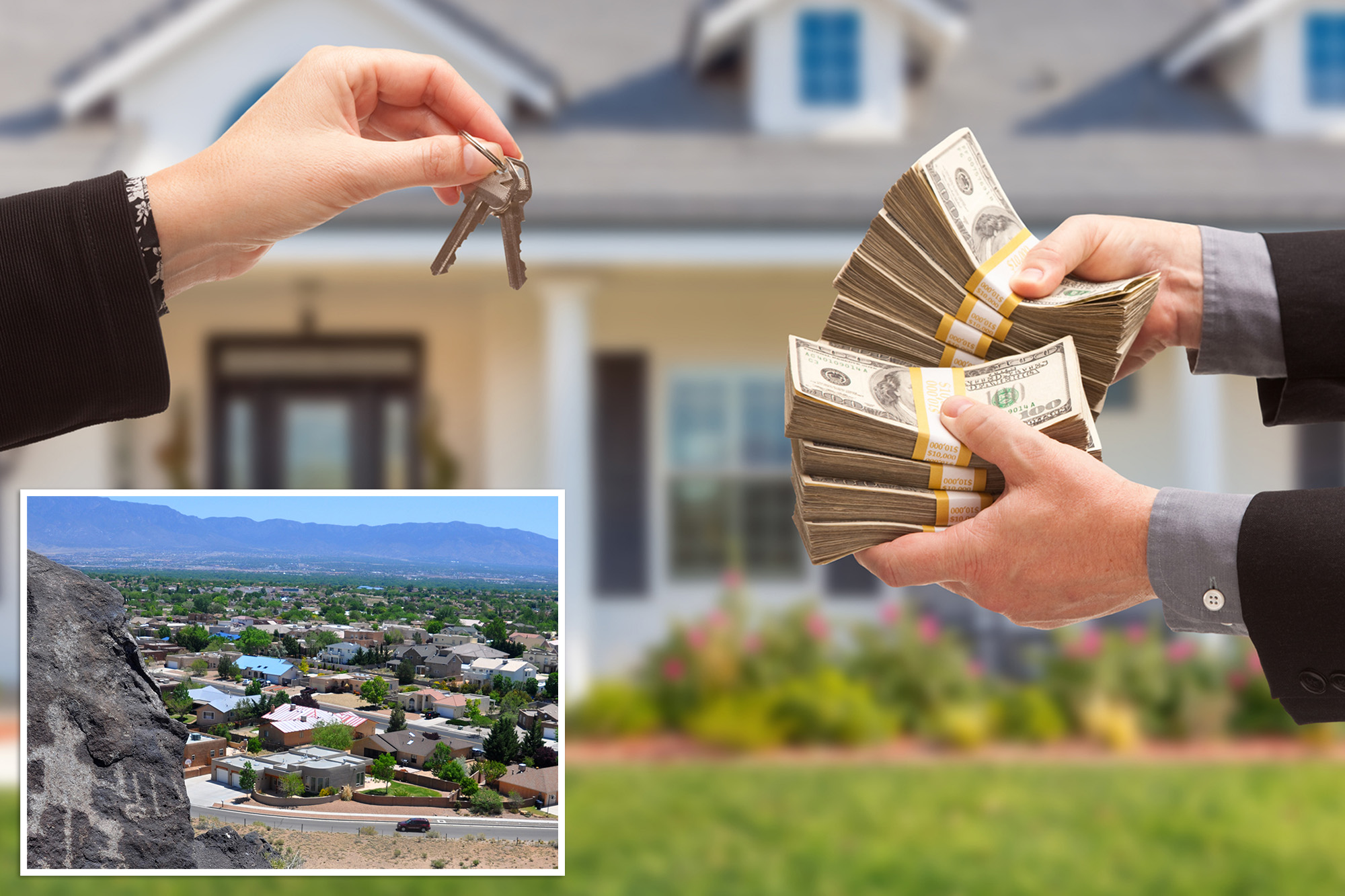 Desert city homebuyers in US cities like Las Vegas and Phoenix pay cash.