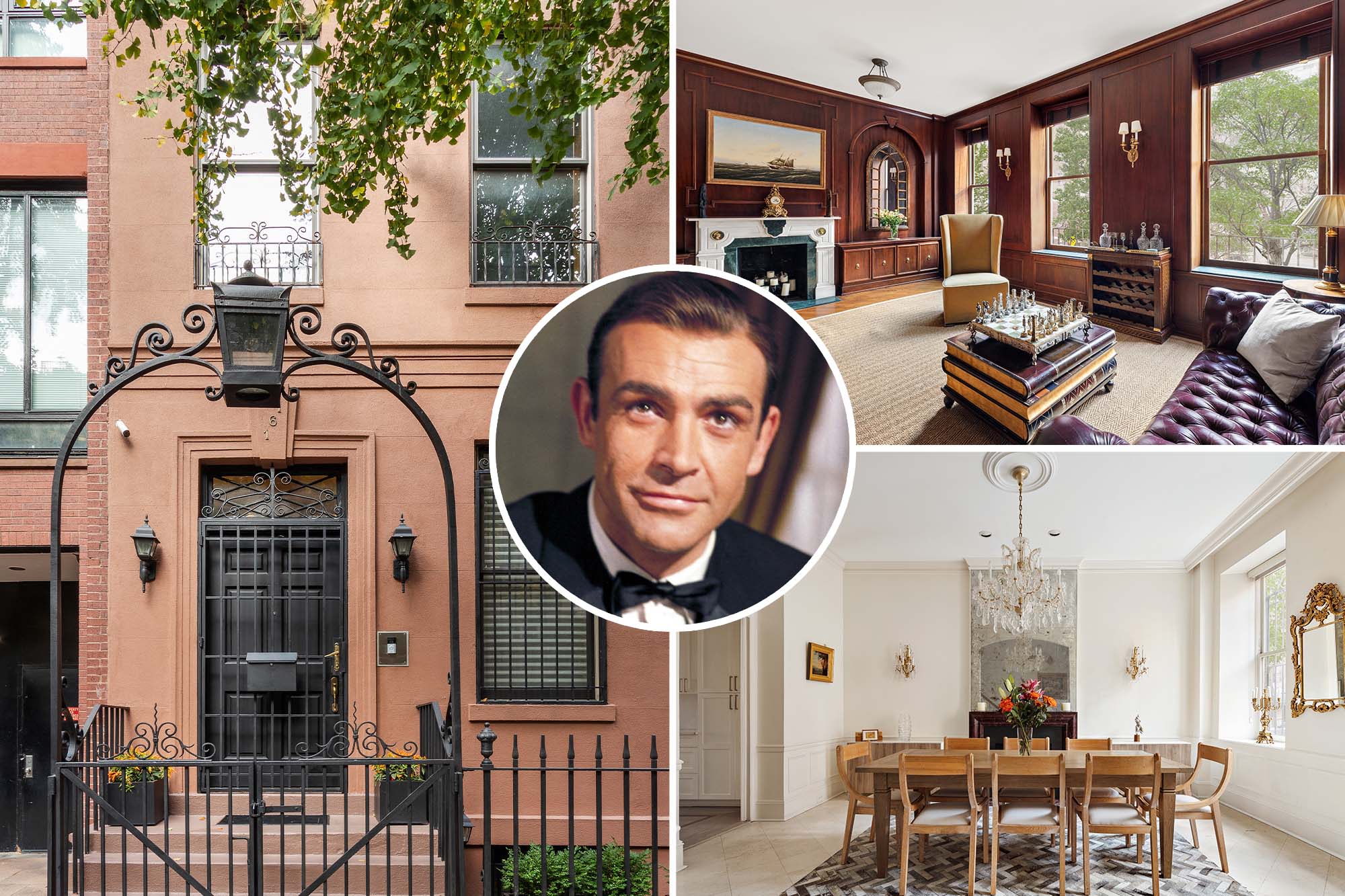 Iconic NYC townhouse linked to Ian Fleming's spy legacy for sale in Manhattan.