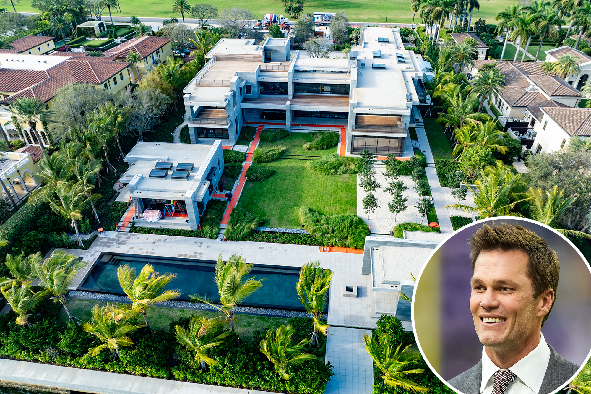 Tom Brady's ultra-luxurious Florida estate listed for sale at $150 million.