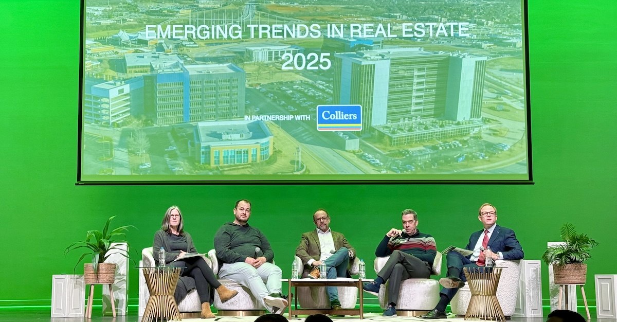 Real estate executives discuss 2025 market outlook and key challenges globally.