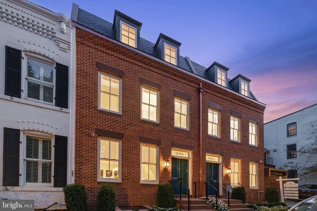 Residential property at 3314 Volta Place NW in Washington D.C.