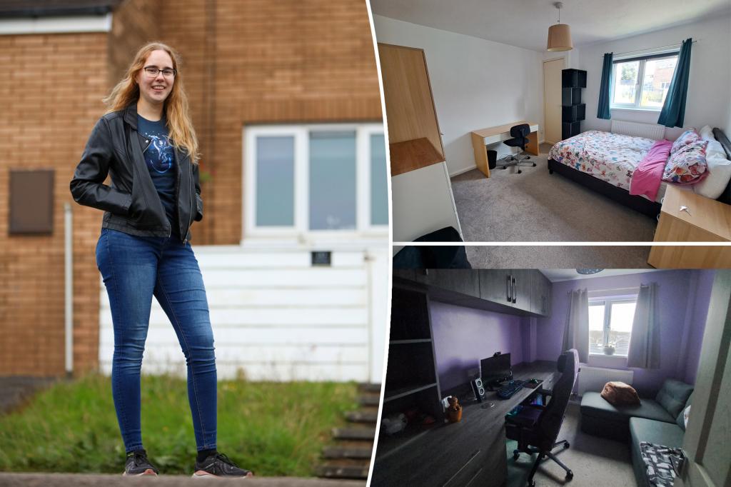 Homeowner trades small, expensive apartment for spacious 3-bedroom house in suburban area.