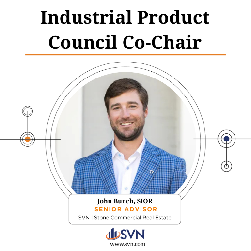 John Bunch appointed as co-leader of SVN's Industrial Product Council.