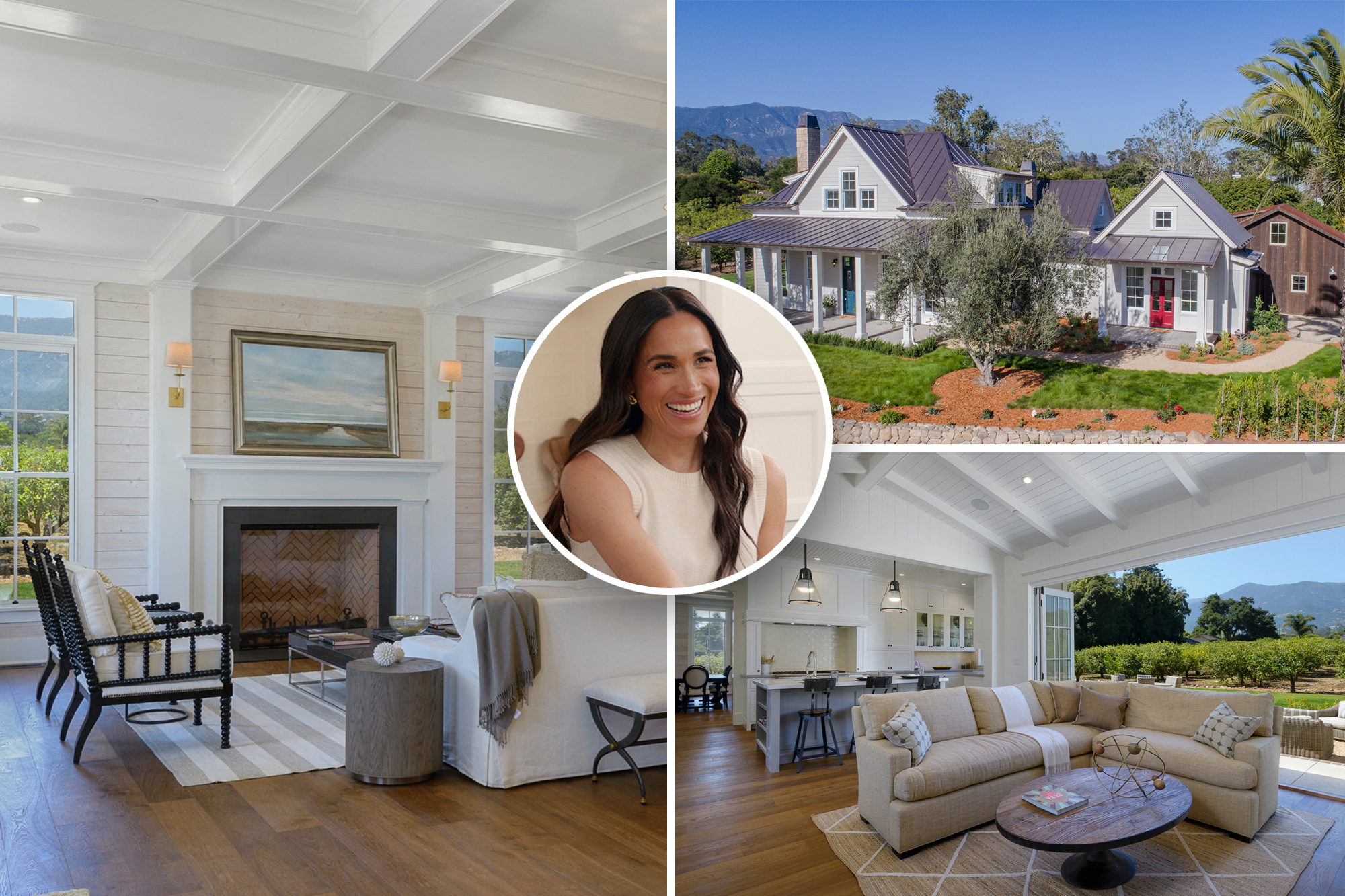 Royal chef Meghan Markle films cooking show in luxurious $8M mansion.