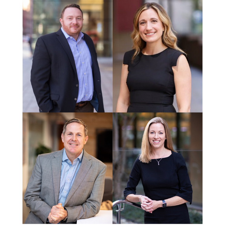 Redgate announces four new principals: DeLuca, Dowd, Dubanowitz, and Gregoriadis in leadership roles.