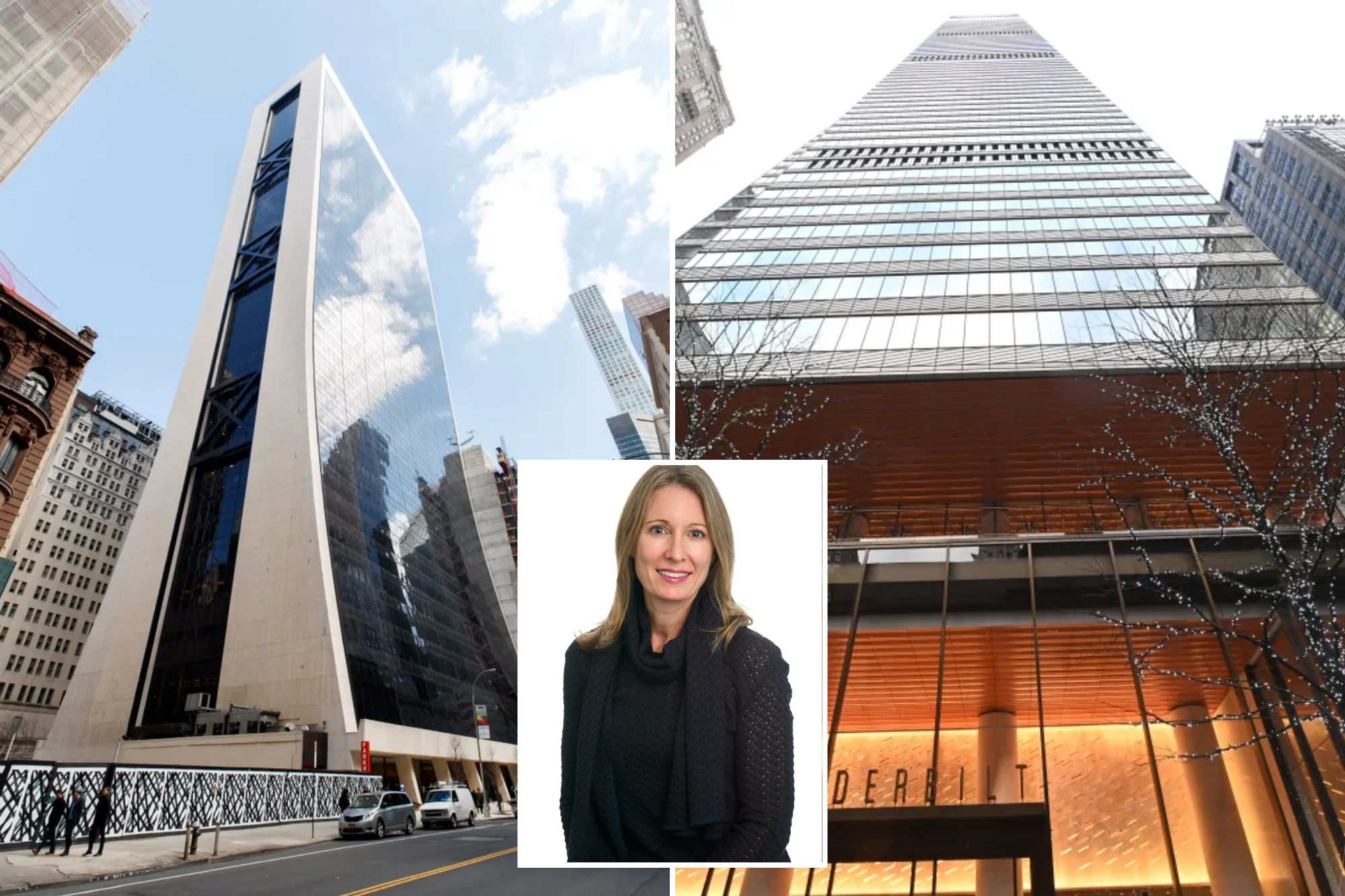 New York City luxury office market records high-end leases over 200 dollars per square foot.