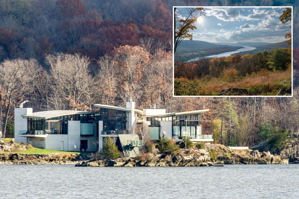 Hudson Valley estate re-lists for sale after initial $45M price tag adjustment.