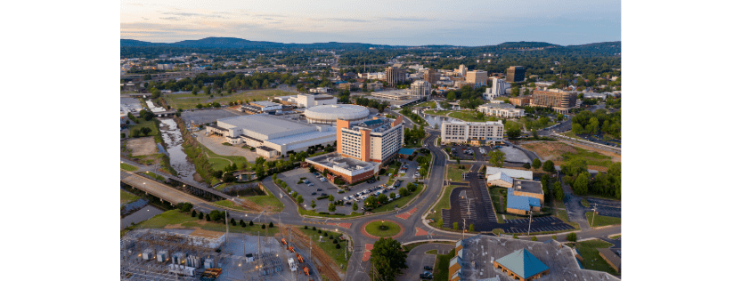 Huntsville commercial real estate scene thriving with growth momentum in Alabama.