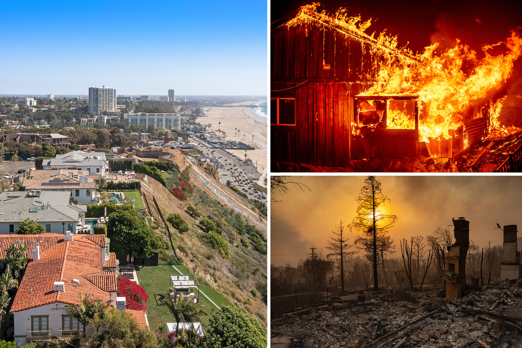 Los Angeles wildfire zones attract homebuyers despite high fire risk concerns.