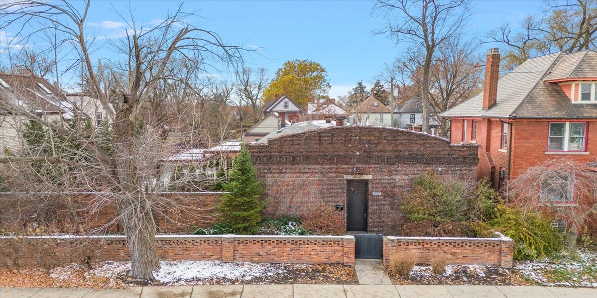 Industrial machine shop converted to modern home in Detroit, Michigan for sale.