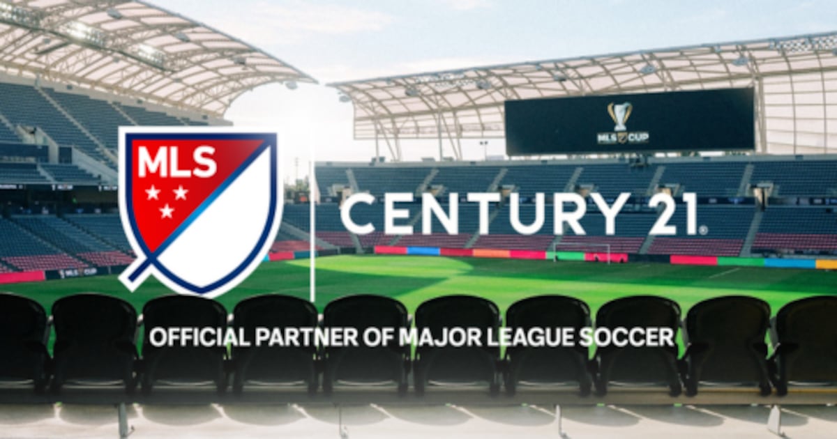 MLS logo and Century 21 branding in partnership announcement photo.