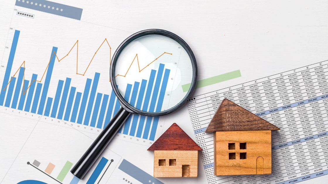 Real estate investor timing market with caution, weighing risks and potential gains globally.