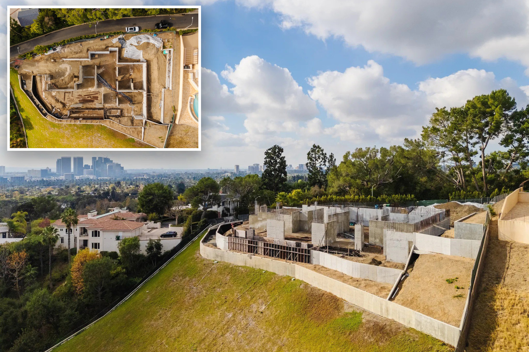 Beverly Hills mansion, $32M price tag, requires significant DIY renovation effort.