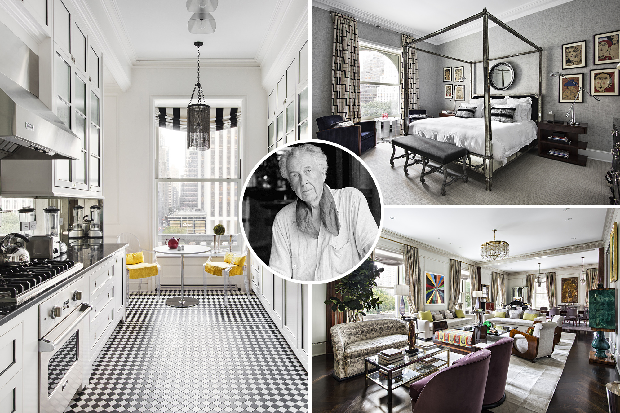 Iconic NYC townhouse once occupied by renowned architect now listed for sale.