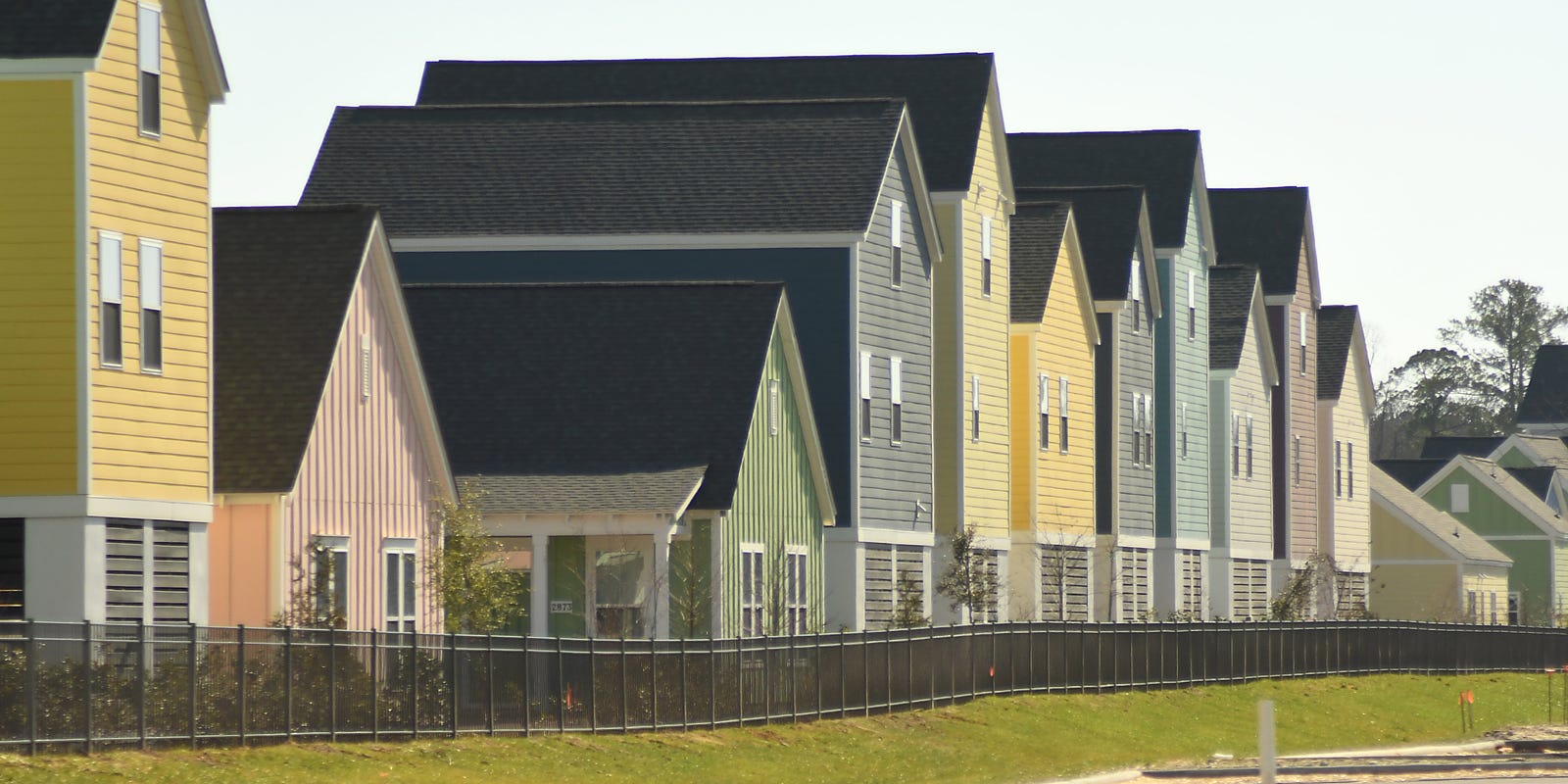 Build-to-rent homes in North Carolina's cities experience rapid growth and development.