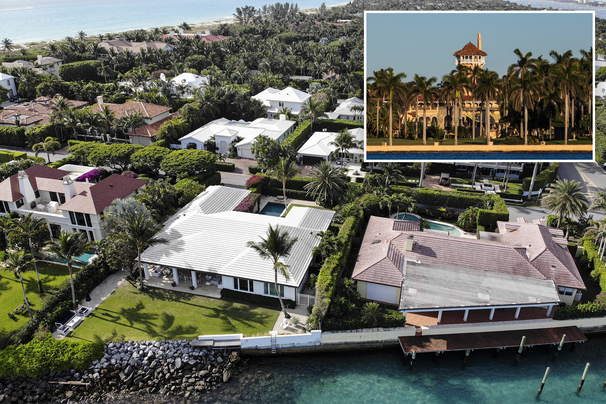 New York elite arrive in Palm Beach, driving up housing costs locally.