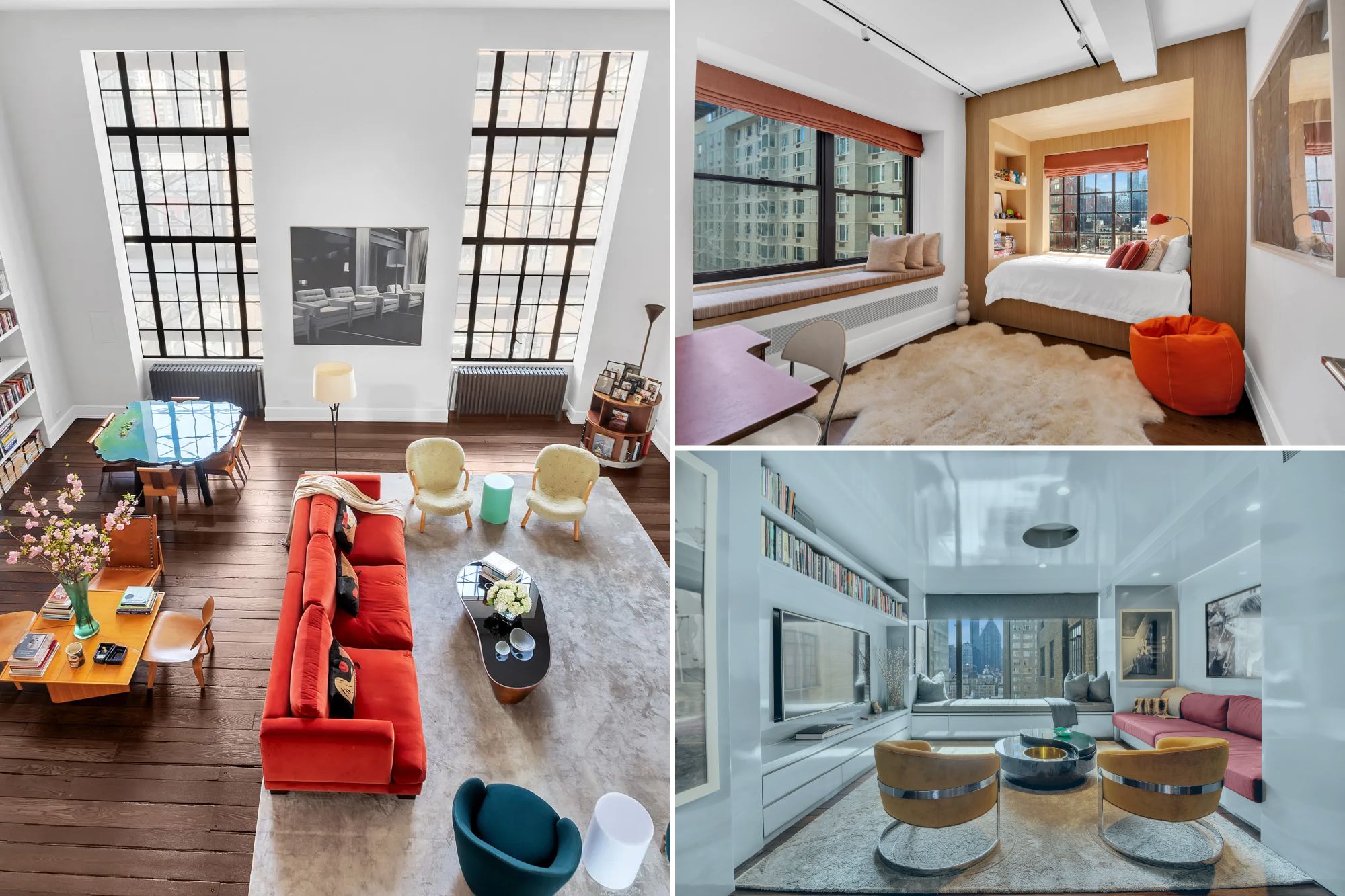 New York City townhouse, former home of Senator Jacob Javits, listed for sale.