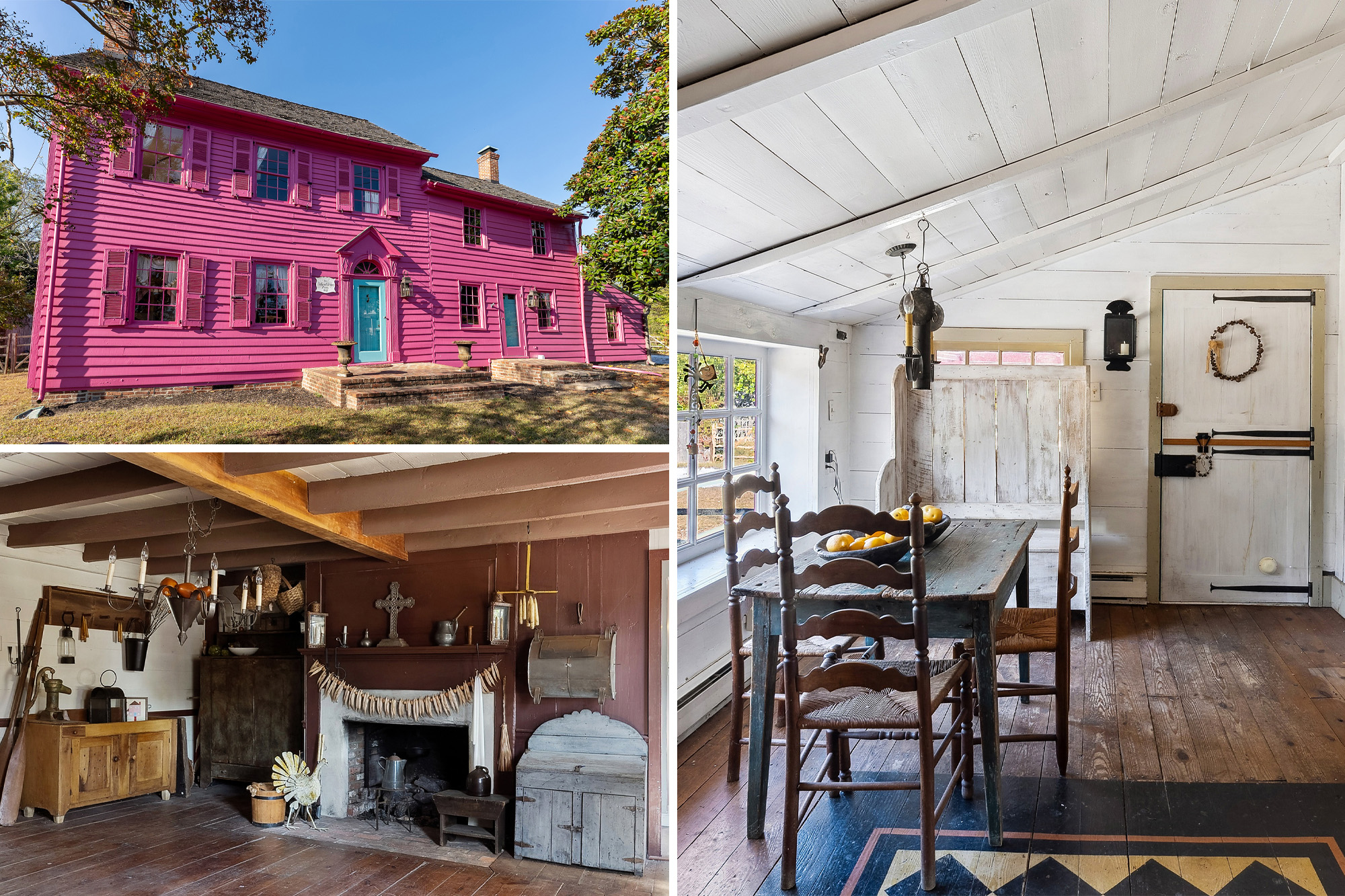 Vintage hot pink home for sale in [location] for $499,000.