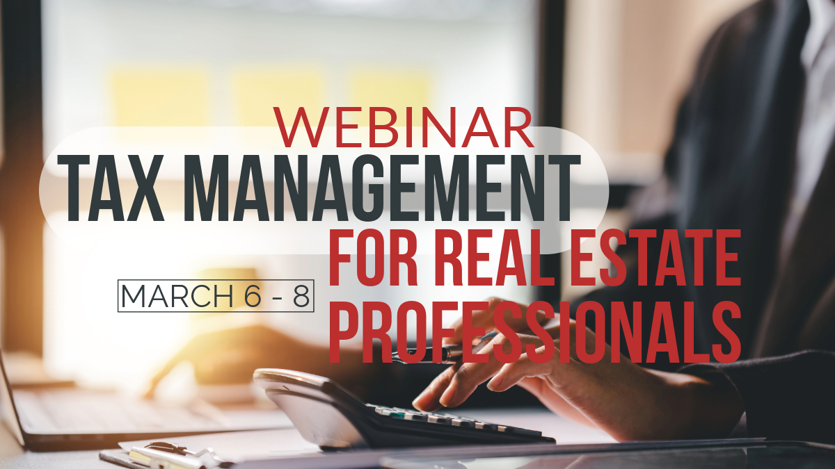 Expert real estate professionals discuss tax planning and compliance strategies nationwide.