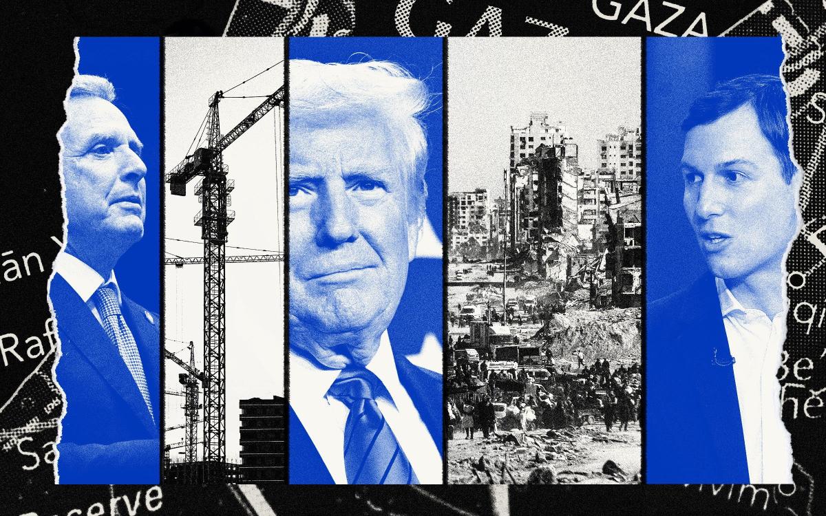 US President Trump's Gaza development project, a contentious initiative in Middle East.