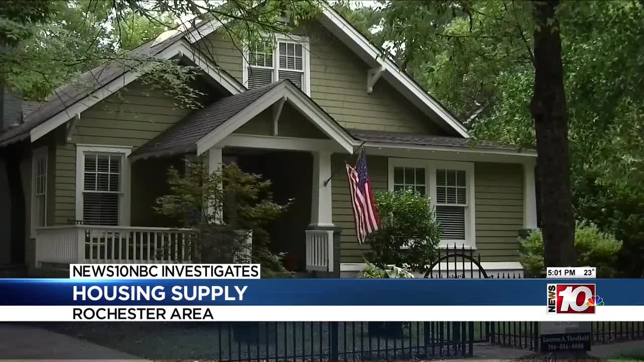 Rochester housing market stagnation, local expert warns of economic slowdown in New York.