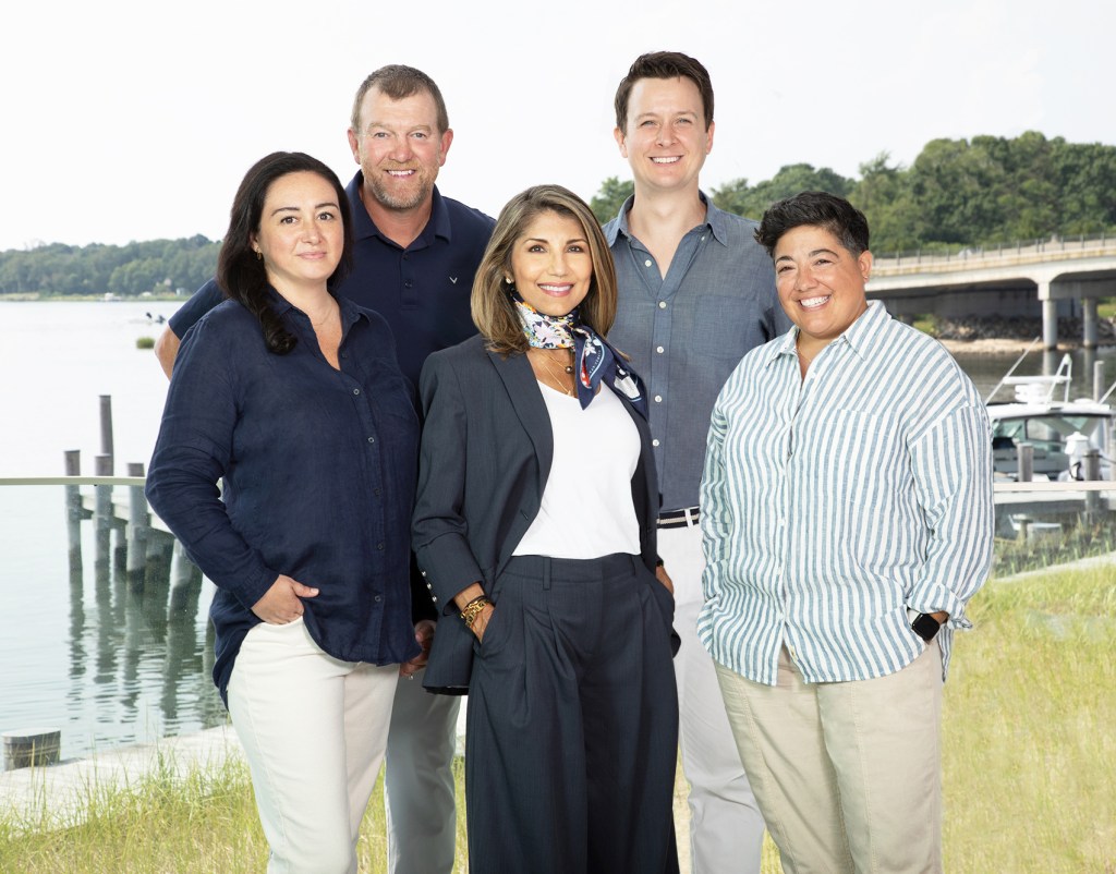 East End Realty experts Mala Sander and her top team in action.