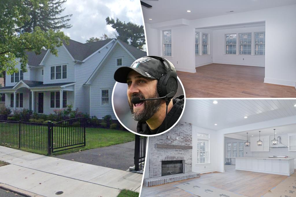 Nick Sirianni's $3M NJ mansion, luxury real estate and surrounding controversy.