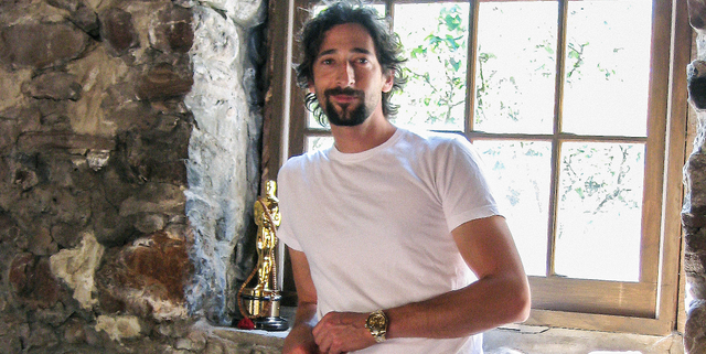 Actor Adrien Brody's unique, unconventional home in a surprising architectural departure.