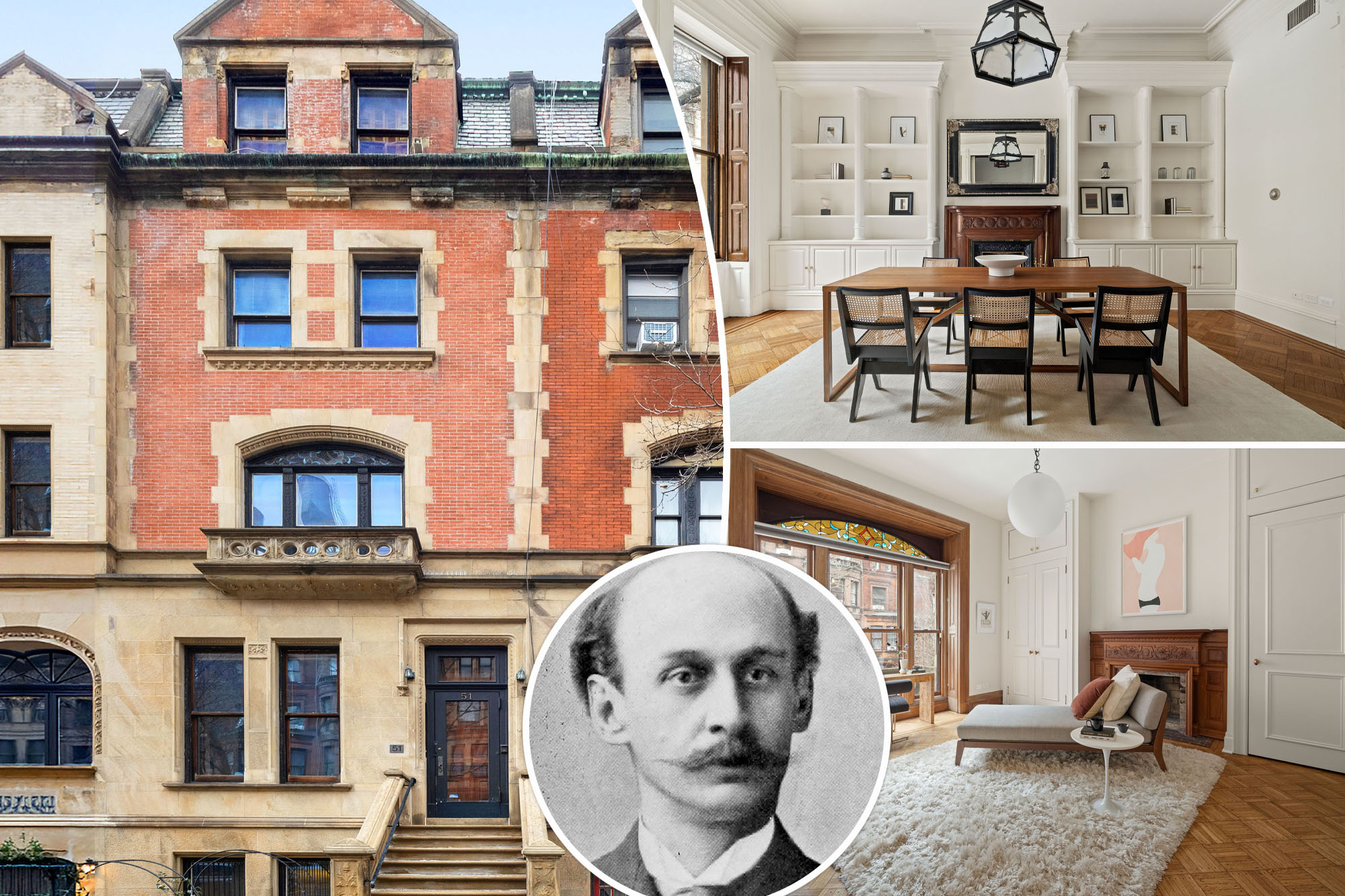 NYC architect lists rare townhouse for sale in Manhattan's upscale neighborhood.