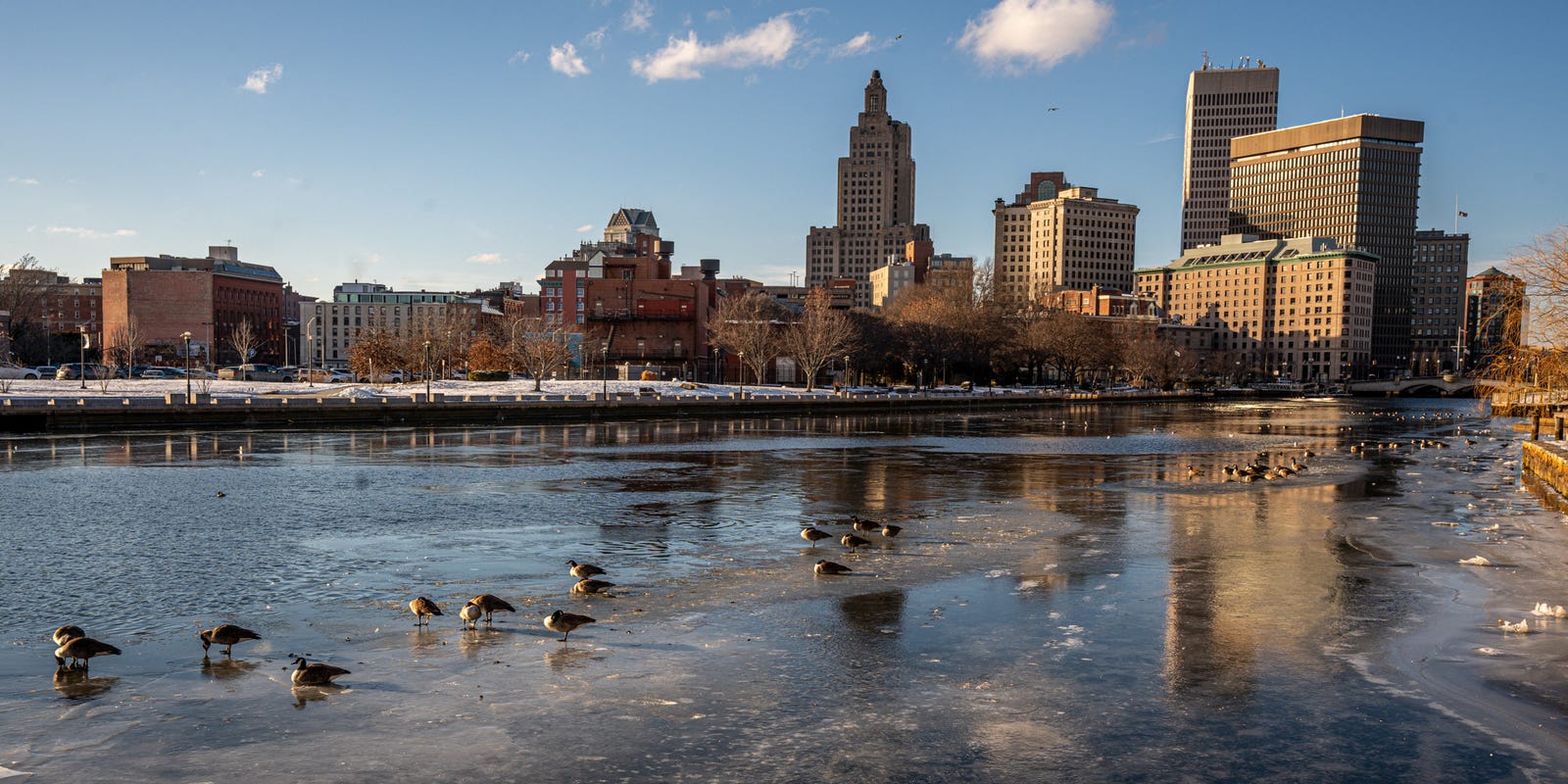 Providence, Rhode Island's capital city leads US housing market rankings nationwide.