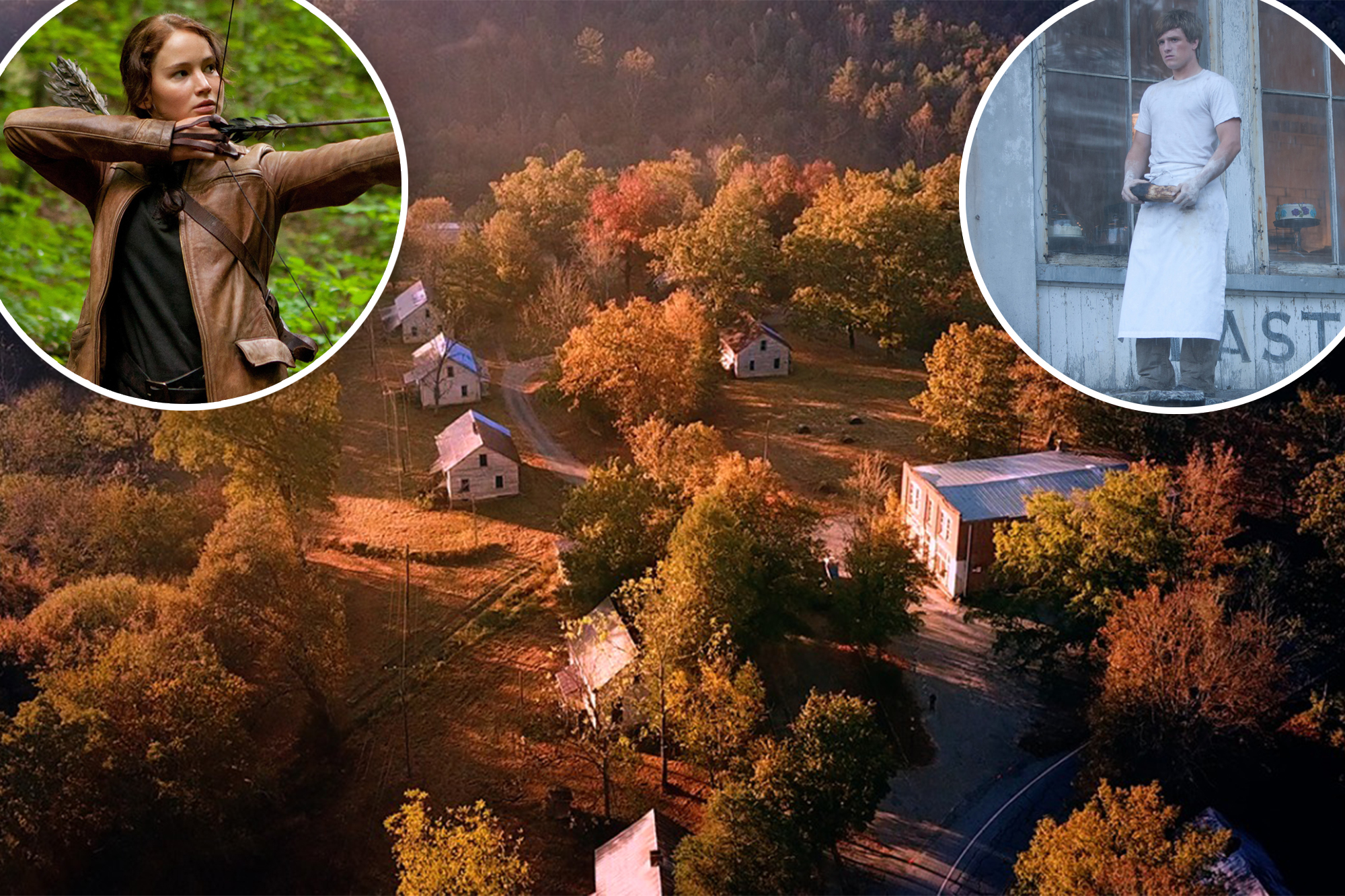 North Carolina mill village, featured in 'The Hunger Games', historic homes for sale.