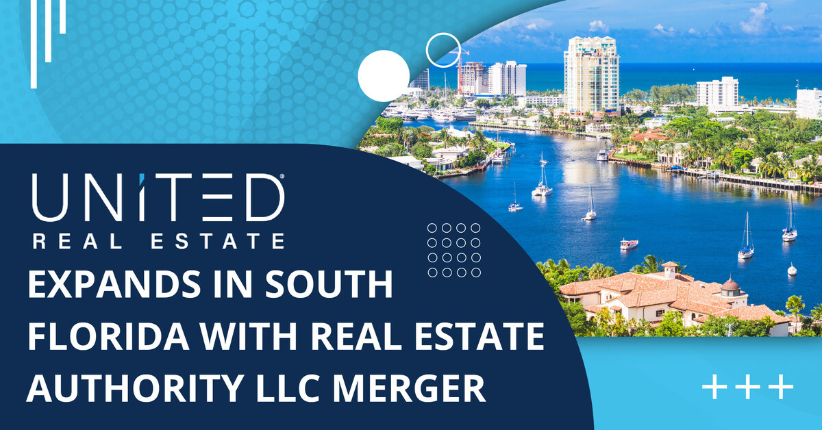 United Real Estate merges with South Florida real estate companies in strategic partnership.