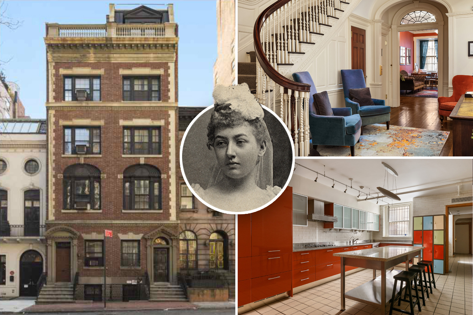 Classic NYC townhouse with Lincoln family history listed for $10.5 million sale.