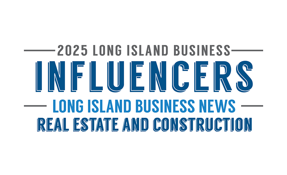 Long Island business leaders in real estate and construction pose for 2025 awards.