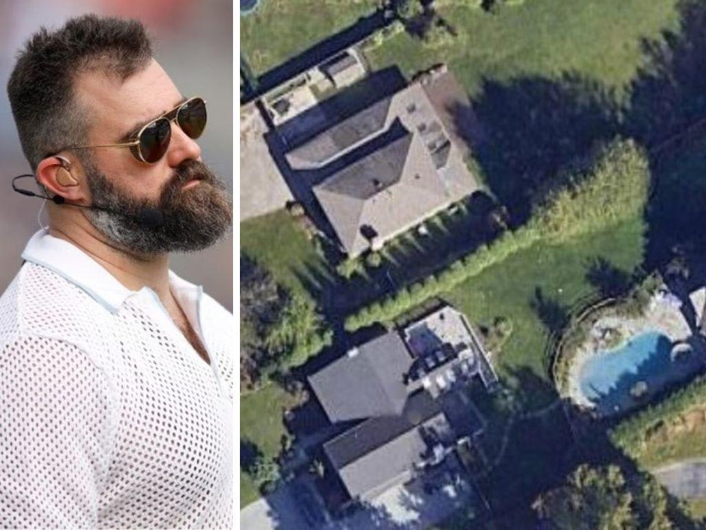 Philadelphia Eagles center Jason Kelce's $9.6M mansion plans revealed in Philadelphia.