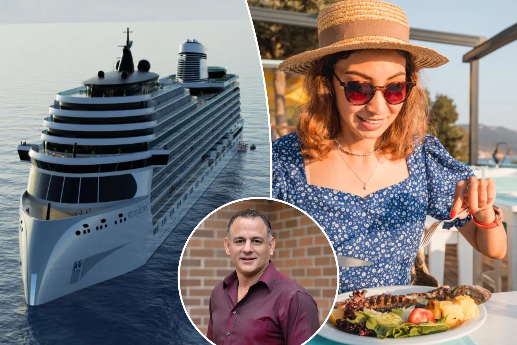 Ultra-luxury cruise ship offers high-end wellness perks to exclusive passengers at sea.