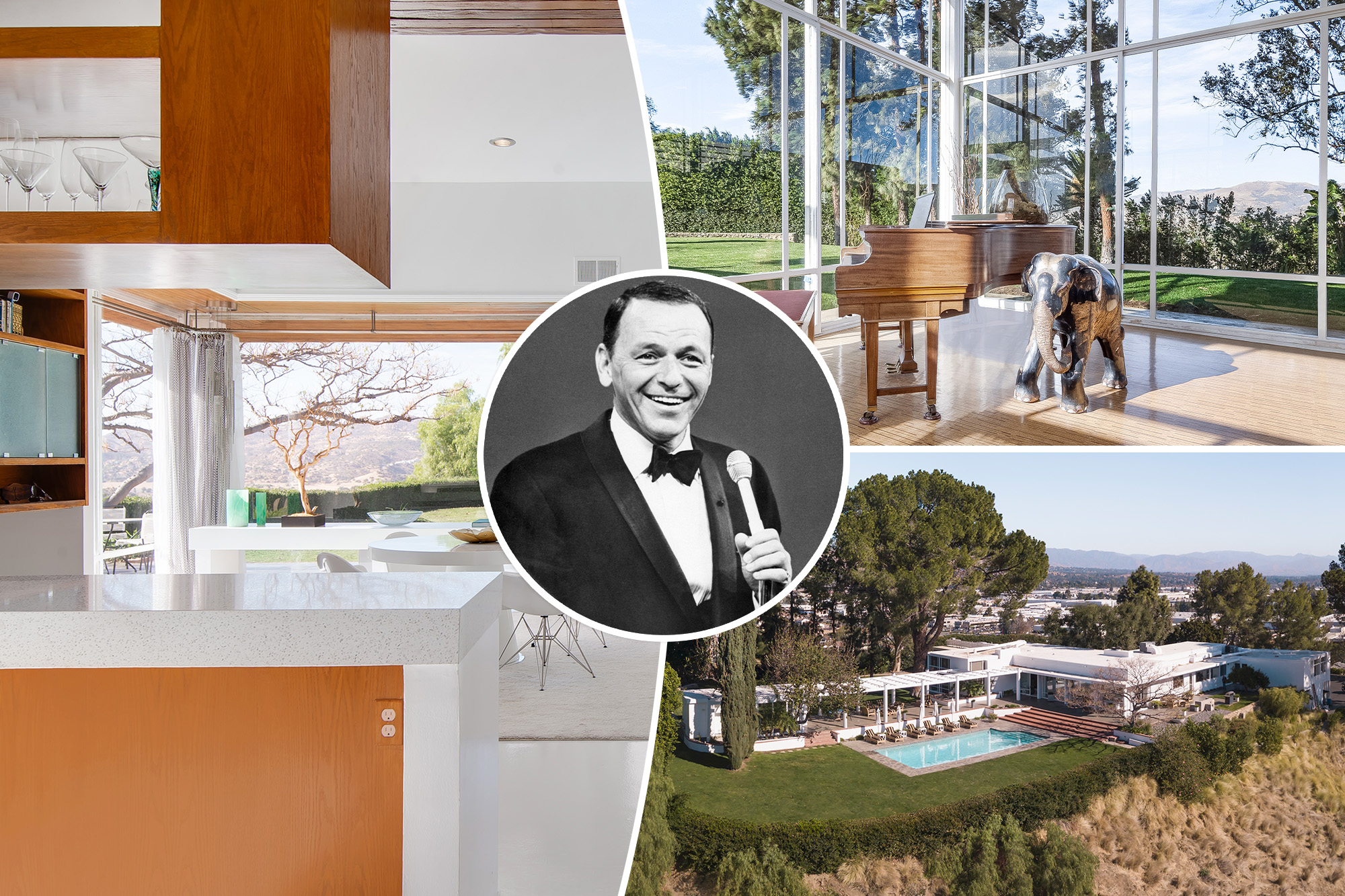 Classic Hollywood homes of Frank Sinatra and Marilyn Monroe sell for $5 million.